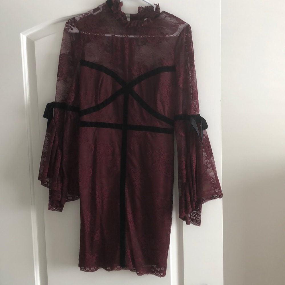 ASOS Burgundy dress US 6